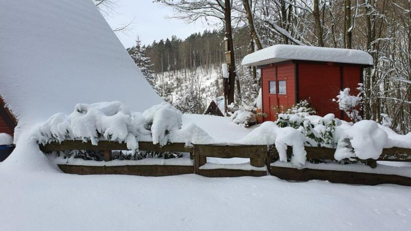 Ferienhaus Am Wald Ronshausen Exterior photo